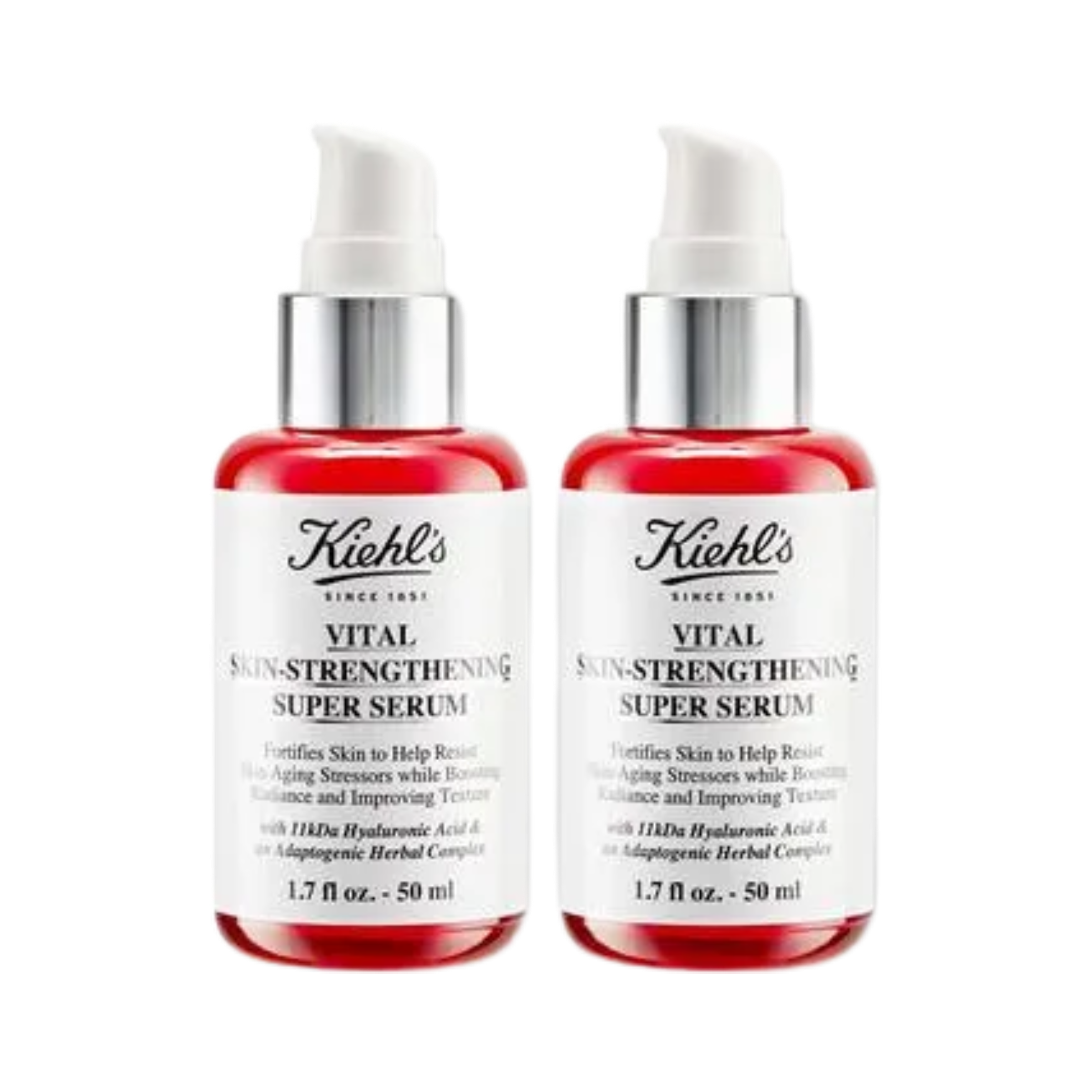 Kiehl's Vital Skin-Strengthening Hyaluronic Acid Super Serum 50ml Duo